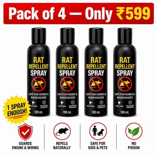 Rat Repellent Spray (Pack Of 4)